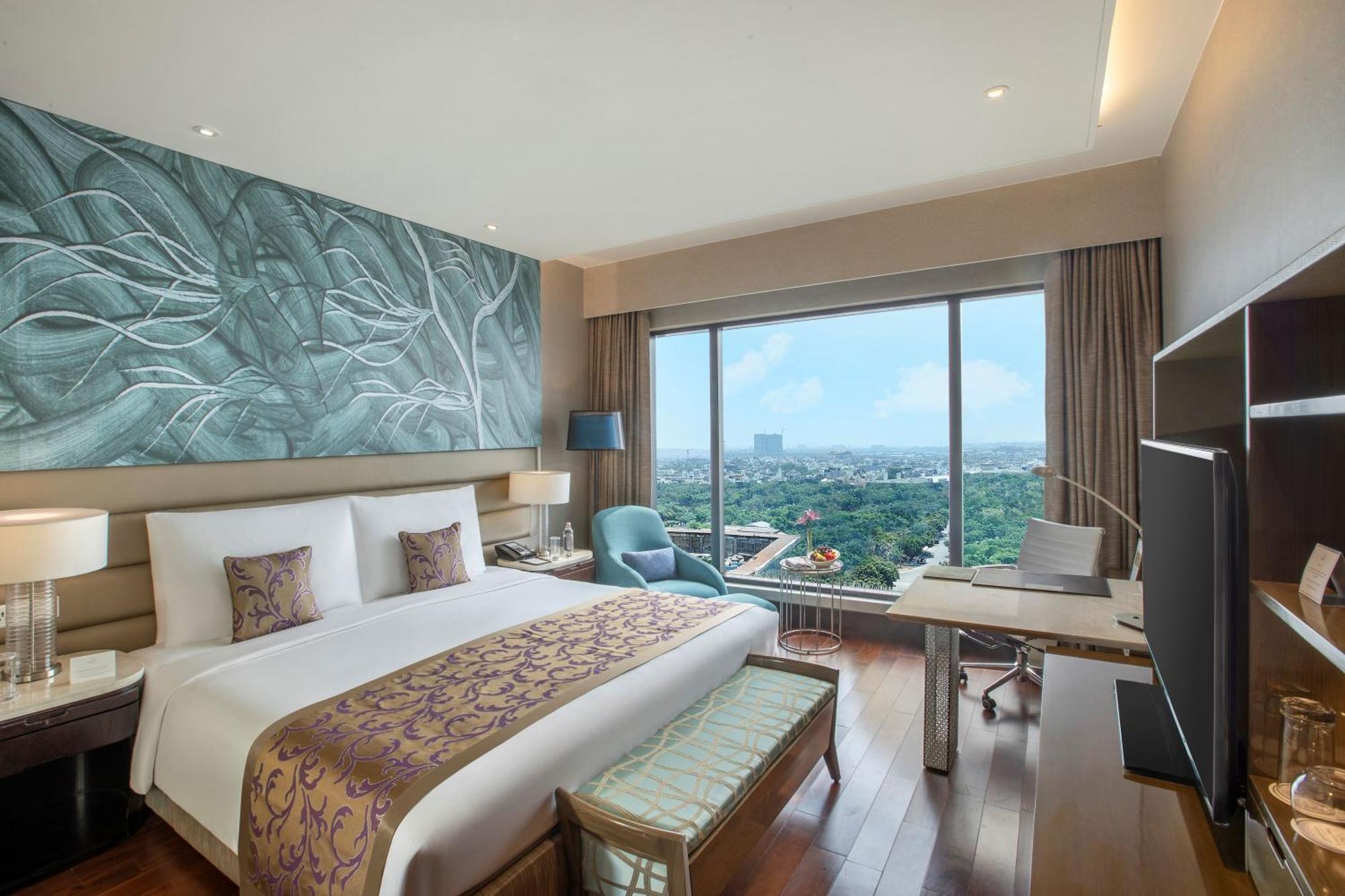فندق ذا ليلا أمبيانس كونفينشن دلهي نيودلهي المظهر الخارجي الصورة Deluxe Room